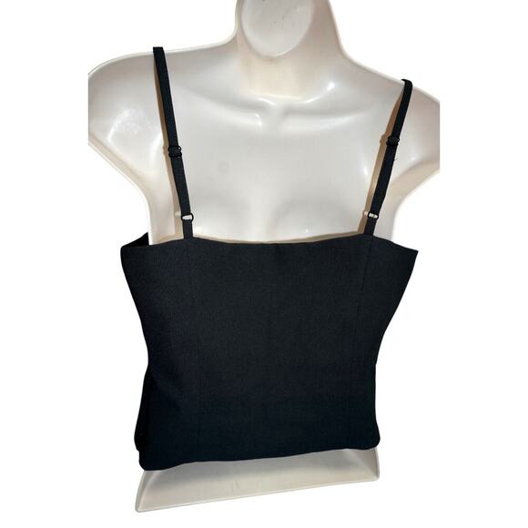 Bebe Black Square Neck Cami Top – Women’s Size 8, Made in USA - Picture 9 of 9